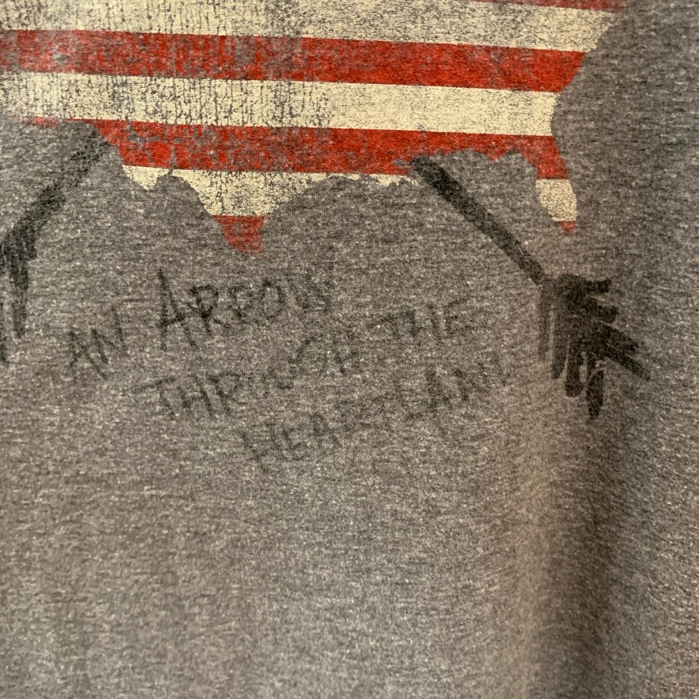 Next Level MUMFORD AND SONS An Arrow Through the Heartland 2016 Tour T-Shirt Lg - Picture 5 of 9